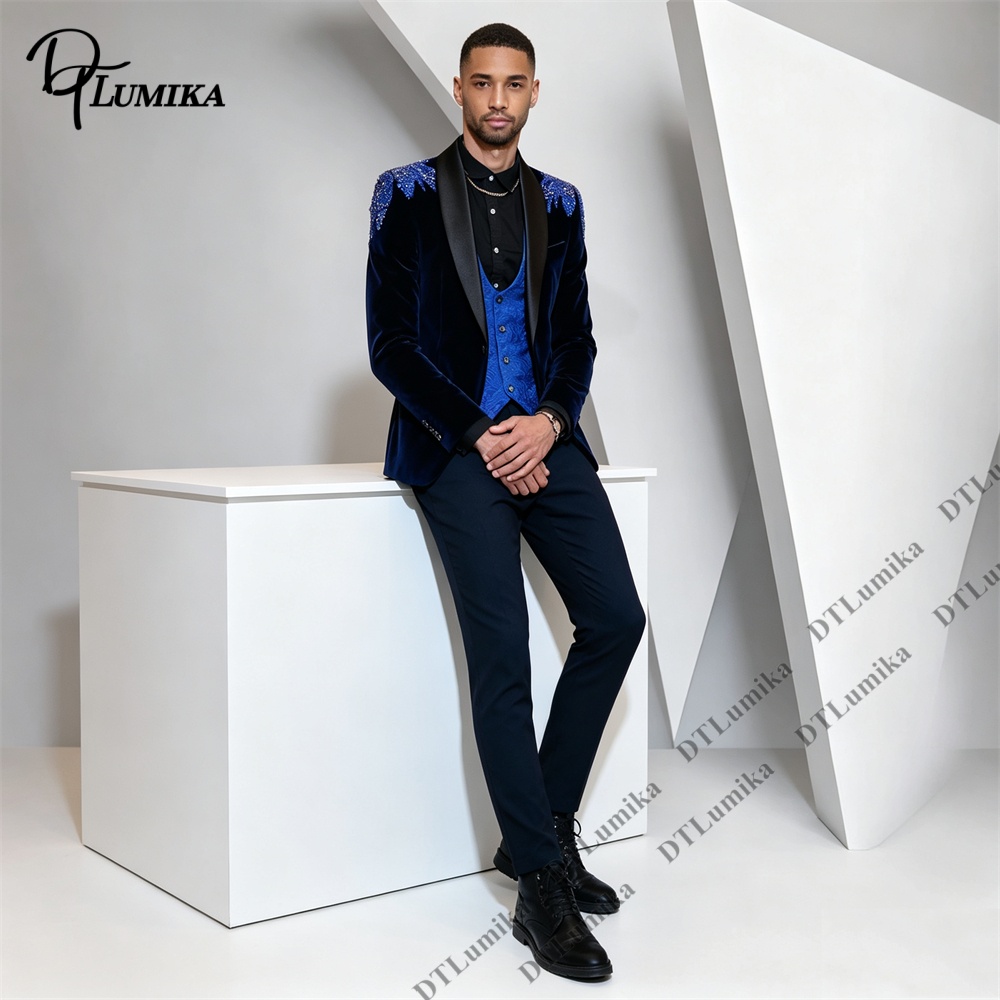 بدلة رجالية من ثلاث قطع من الم - مراجعة Men'S Formal Wear In Wedding وسعره