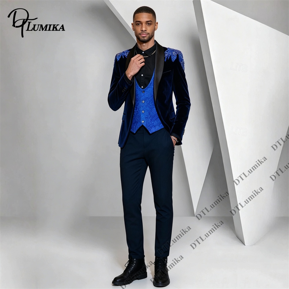 بدلة رجالية من ثلاث قطع من الم - مراجعة Men'S Formal Wear In Wedding وسعره