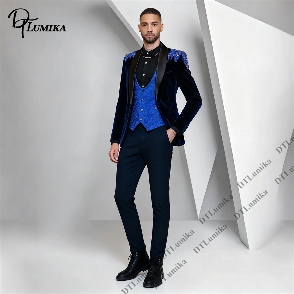 بدلة رجالية من ثلاث قطع من الم - مراجعة Men'S Formal Wear In Wedding وسعره