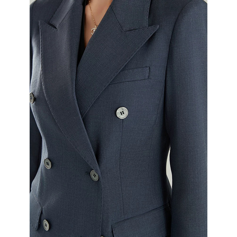 بدلة نسائية من Allingentle مكو - مراجعة Double Breasted Blazer وسعره
