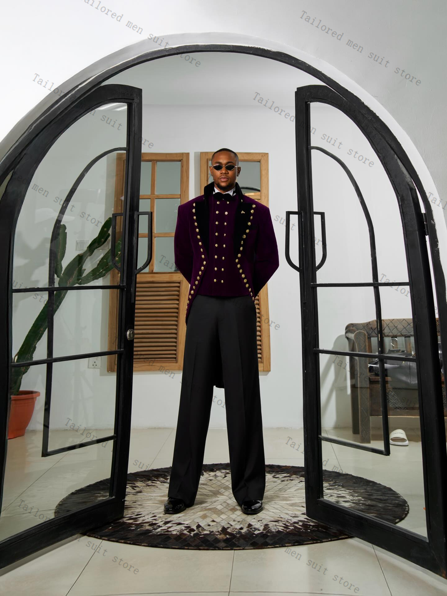 الأرجواني الرجال الدعاوى فستان - مراجعة Men Formal Wear Purple وسعره