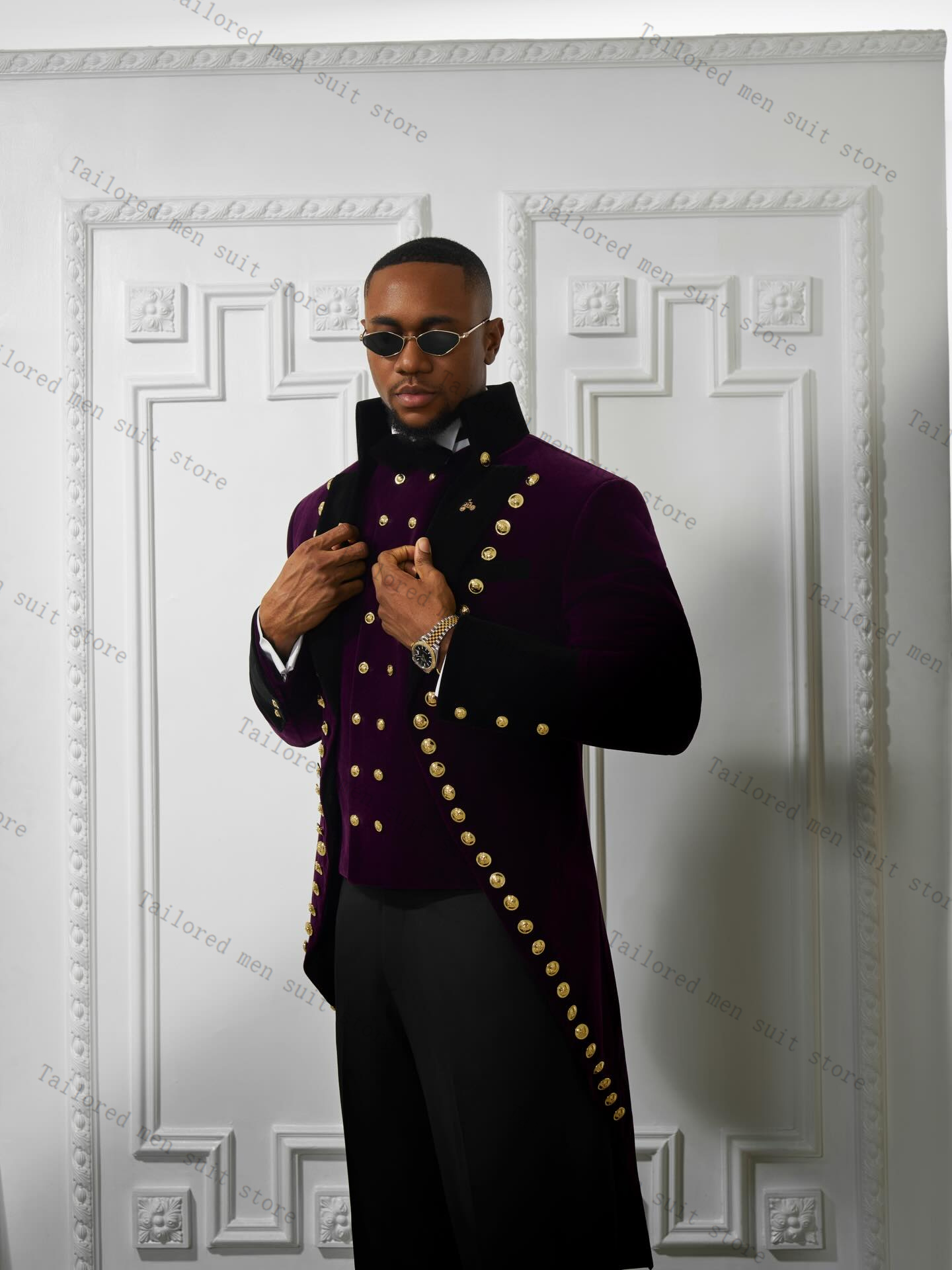 الأرجواني الرجال الدعاوى فستان - مراجعة Men Formal Wear Purple وسعره